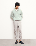 Pantaloni da jogging ampi - Grigio chiaro melange - Uomo