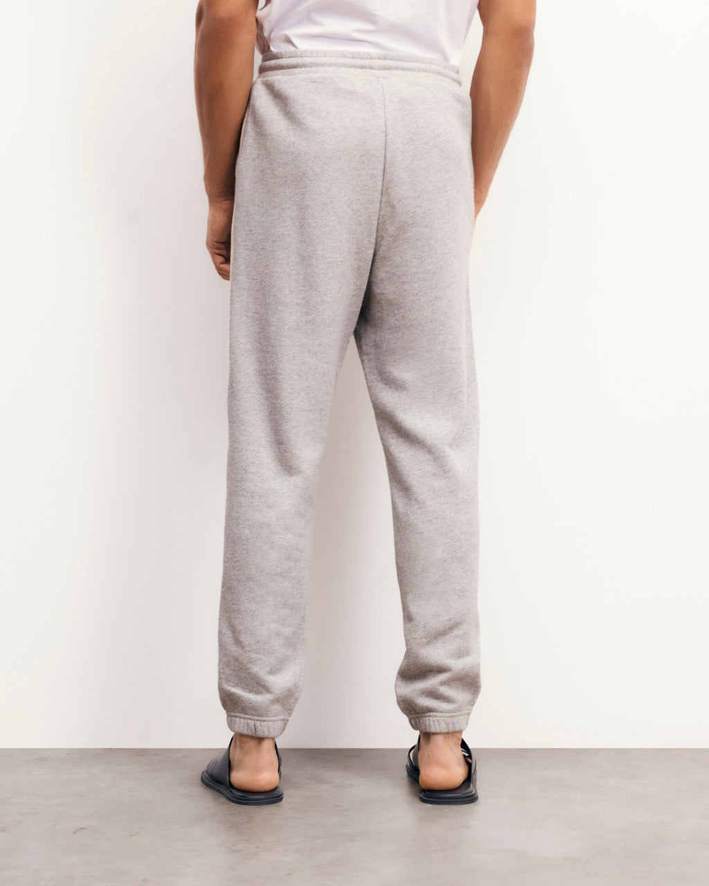 Pantaloni da jogging ampi - Grigio chiaro melange - Uomo
