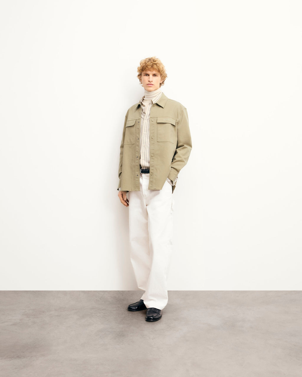 Ropa de abrigo Chaqueta - Caqui claro - Hombre