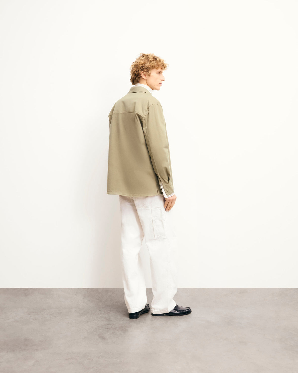 Ropa de abrigo Chaqueta - Caqui claro - Hombre
