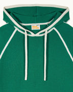 Hoodie Jumper with Contrast Trims - Ocean Green - Men