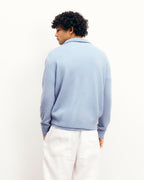 Maglione Collo con Zip Future - Grey Blue - Uomo