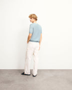 Maglione Girocollo a Contrasto - Grey Blue - Uomo