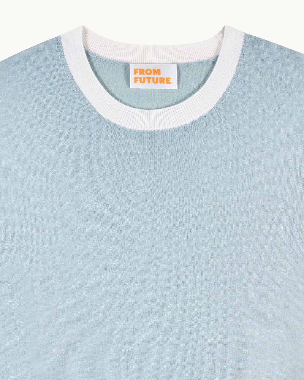 Maglione Girocollo a Contrasto - Grey Blue - Uomo