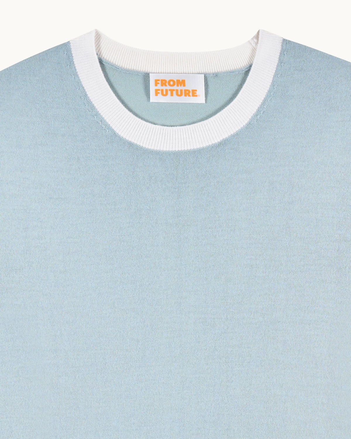 Maglione Girocollo a Contrasto - Grey Blue - Uomo
