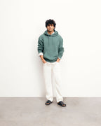 Felpa Hoodie - Washed Green - Uomo