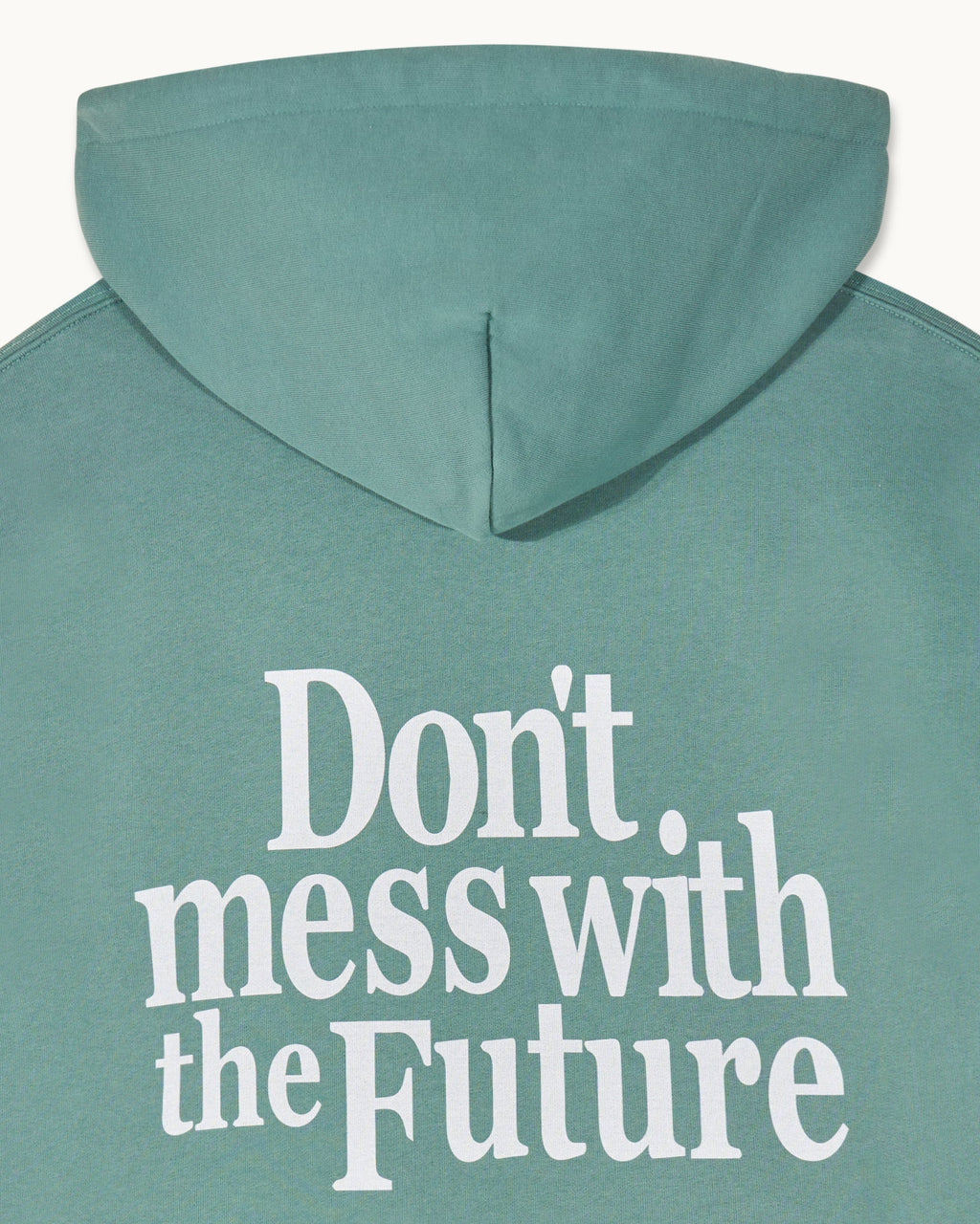 Felpa Hoodie - Washed Green - Uomo