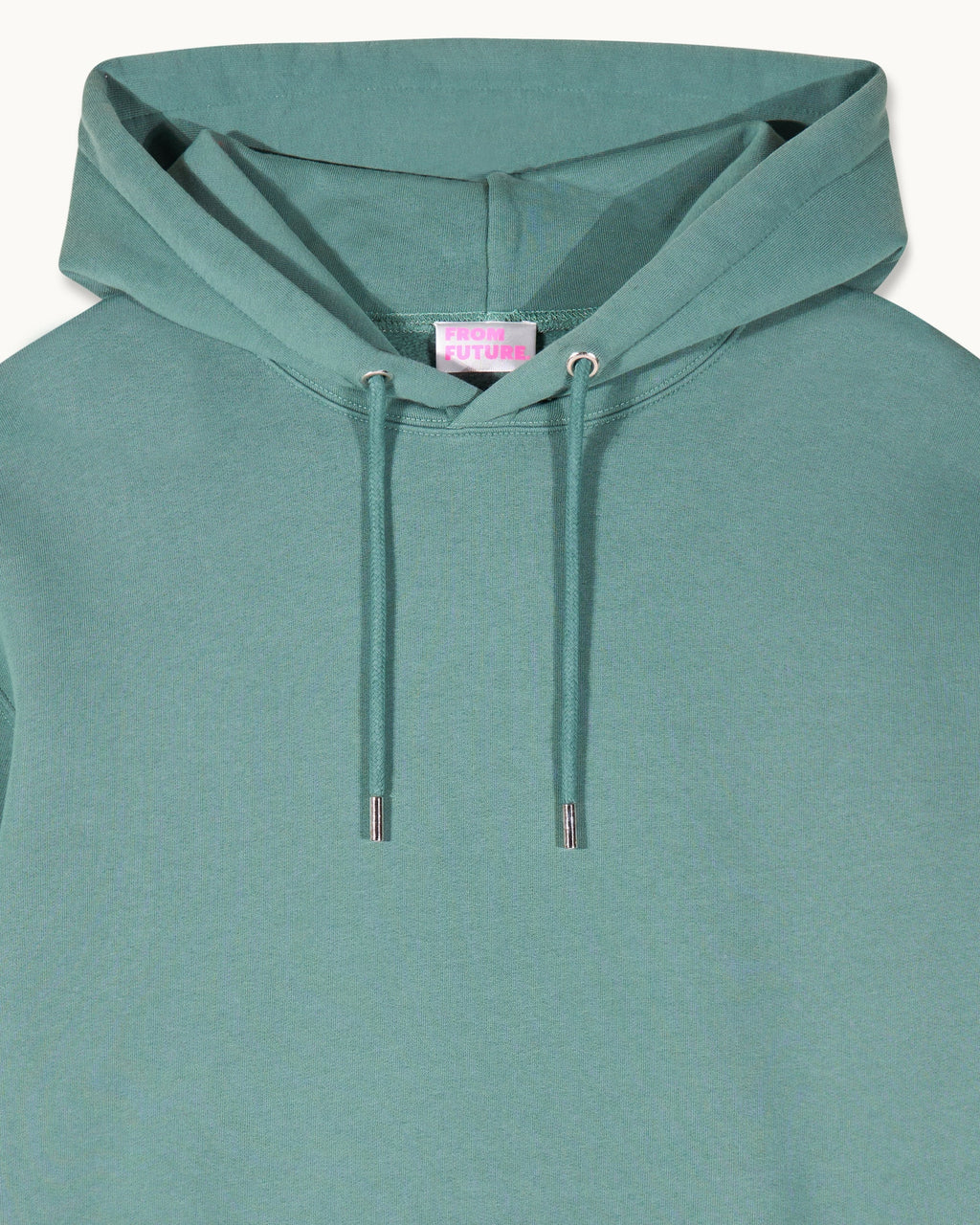 Felpa Hoodie - Washed Green - Uomo
