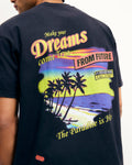 T-Shirt Girocollo a Maniche Corte - Washed Black - Uomo