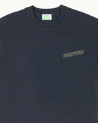 T-Shirt Girocollo a Maniche Corte - Washed Black - Uomo