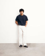 Crew-Neck Short-Sleeve T-Shirt - Washed Black - Men