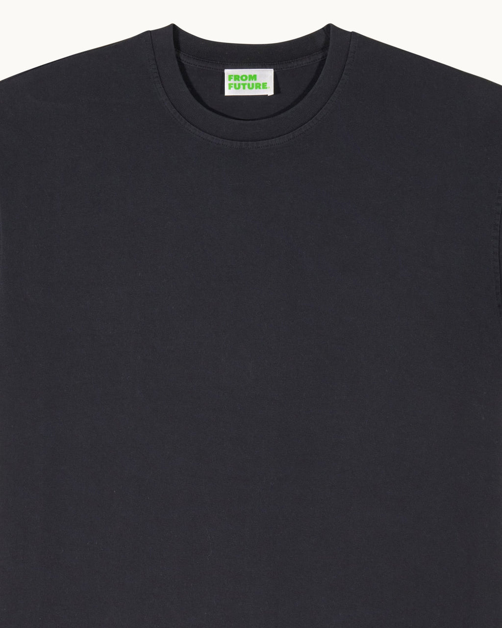 Crew-Neck Short-Sleeve T-Shirt - Washed Black - Men