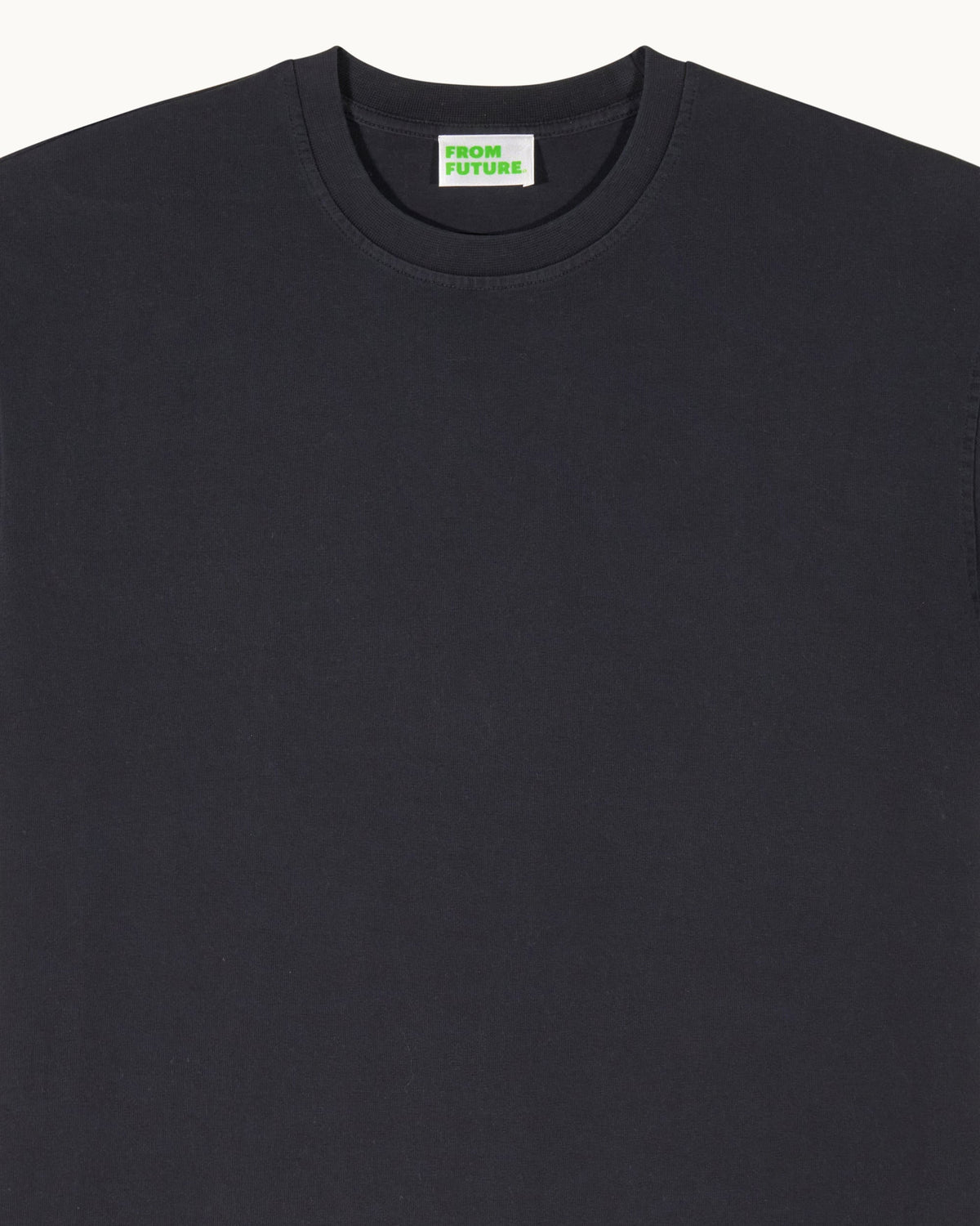 Crew-Neck Short-Sleeve T-Shirt - Washed Black - Men