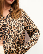 Chemise Manches Longues Gaby - Leopard - Femme