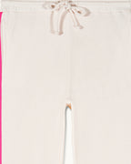 Pantaloni Da Jogging Dritti A Righe Multicolori - Sabbia - Donna