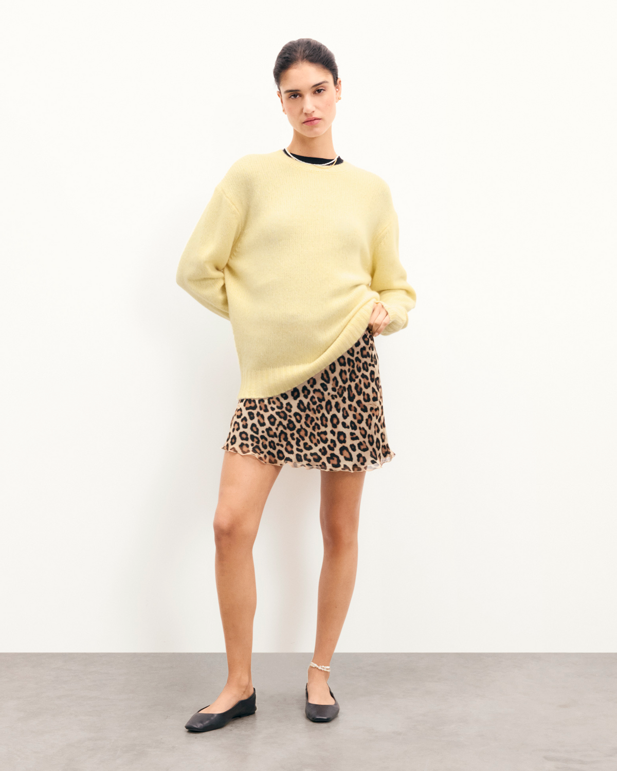 Jupe Mini Casey - Leopard - Femme