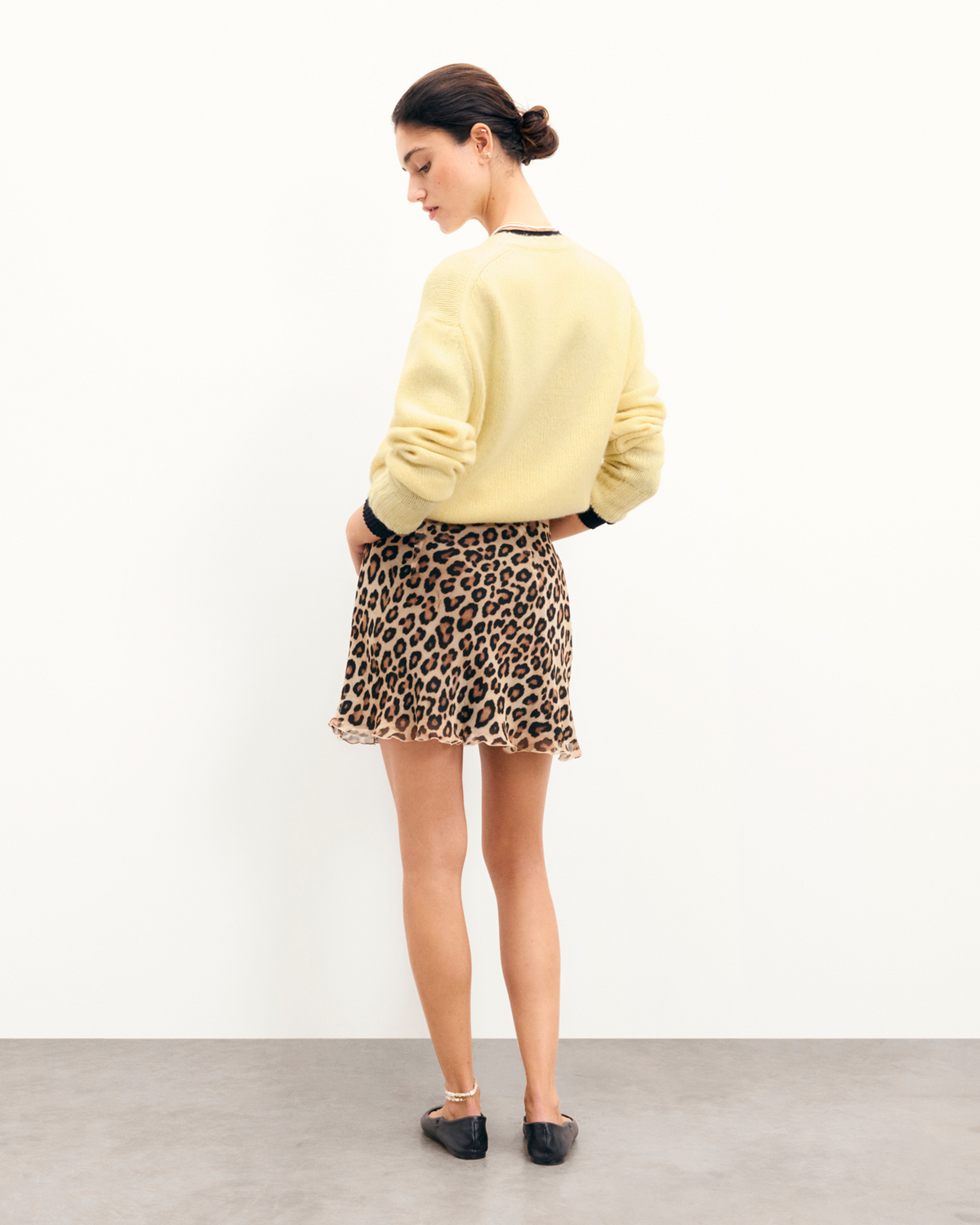 Jupe Mini Casey - Leopard - Femme