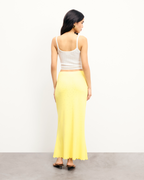 Jupe Longue Strass - Sky Yellow - Femme