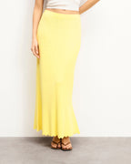 Jupe Longue Strass - Sky Yellow - Femme