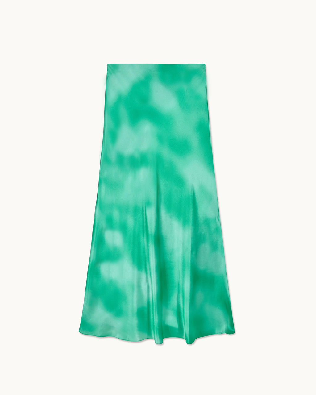 Rivka Long Skirt - Fuzzy Green - Women