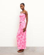 Falda midi Roma - Candy Flowers - Mujer