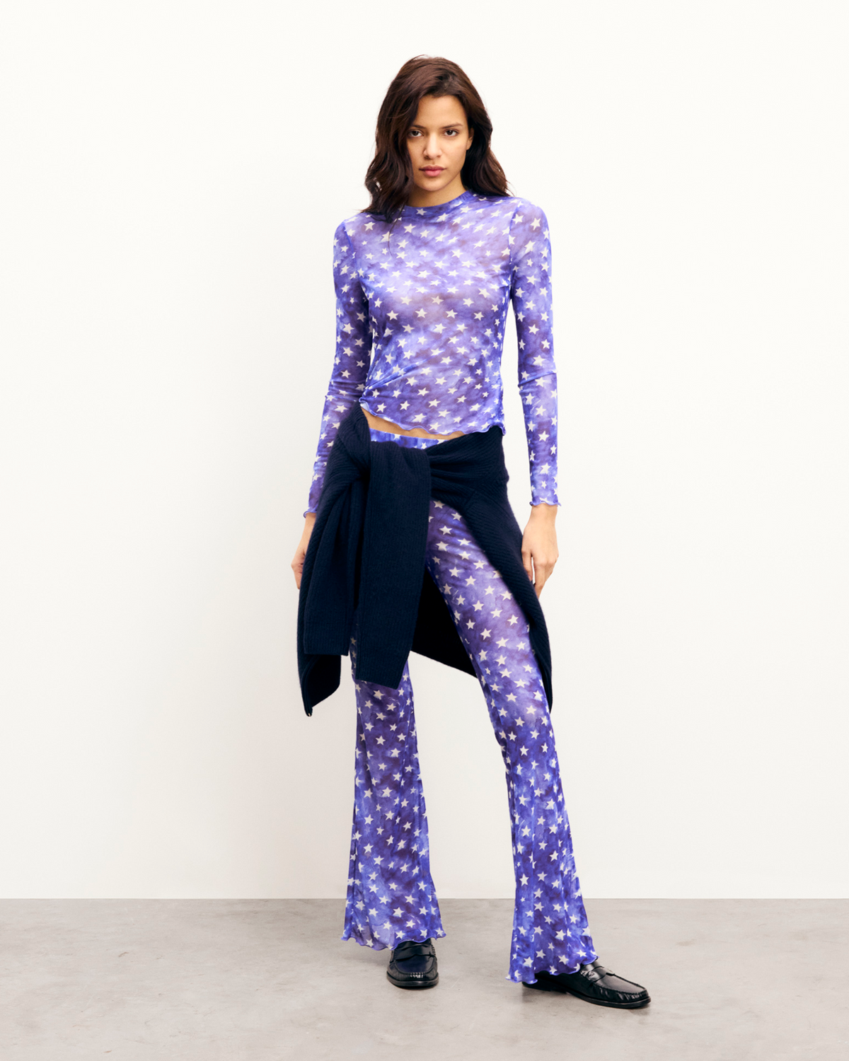 Pantalon Flare Sydney - Night Glow - Femme
