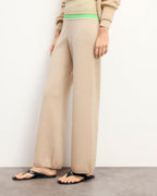 Pantalón Ancho - Beige Vigore - Mujer