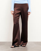 Pantalón Ancho Adama - Chocolate - Mujer