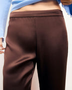 Pantalón Ancho Adama - Chocolate - Mujer