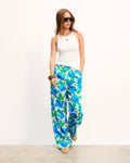 Pantalón ancho Liam - Elctrc Roses Bl - Mujer