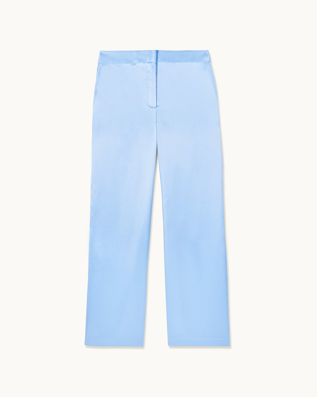 Pantaloni Dritti - Baby Blue - Donna