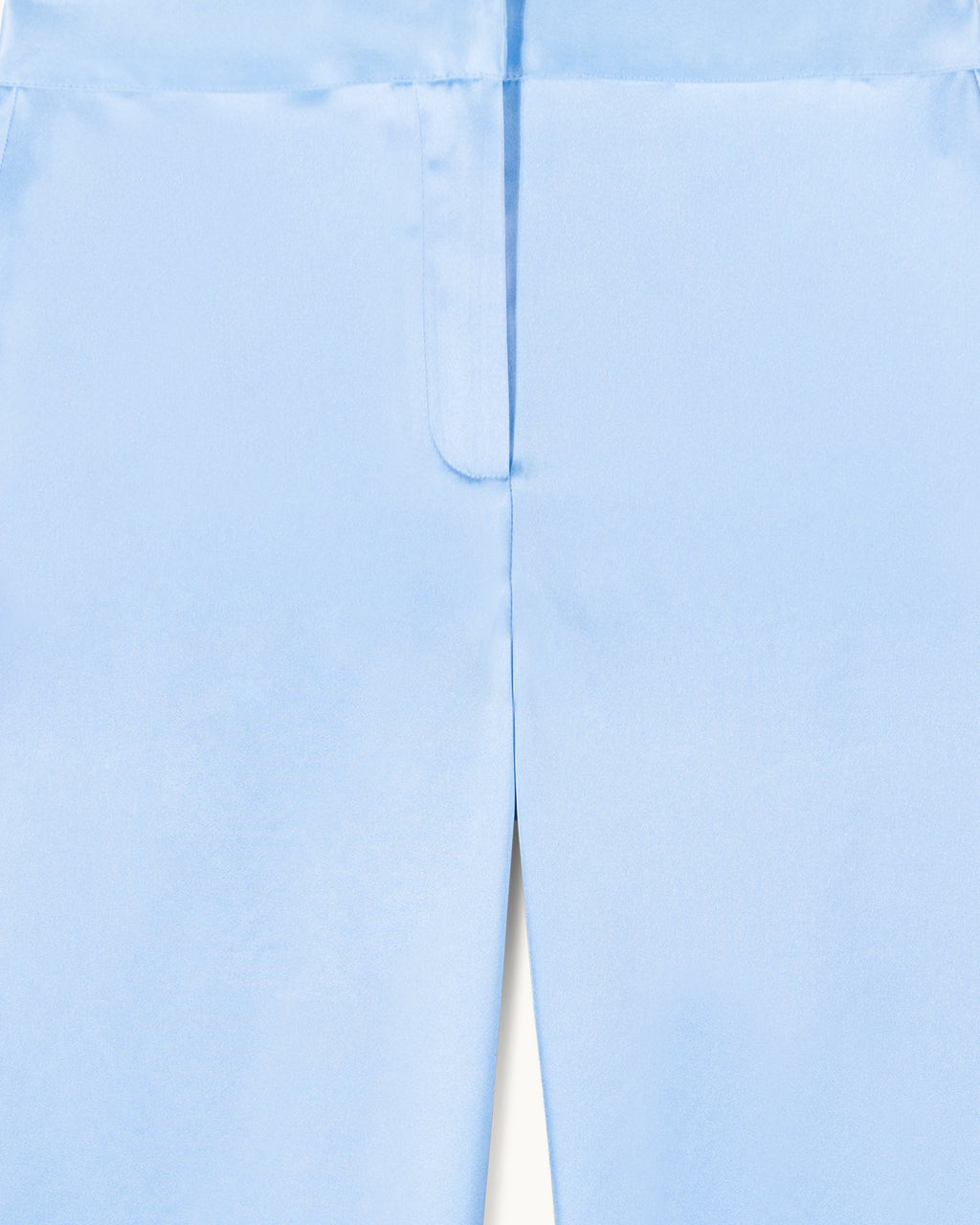 Pantaloni Dritti - Baby Blue - Donna