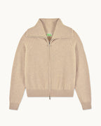 Cardigan Maglione - Beige Melange - Donna