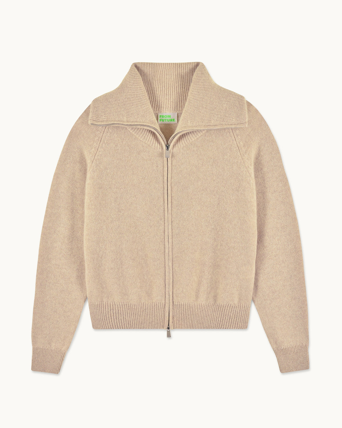 Cardigan Maglione - Beige Melange - Donna