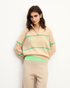 #label: Magdalena mide 1,77 m y lleva una talla S