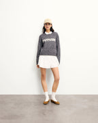 Jersey de cuello redondo Future - Black Mouline - Mujer