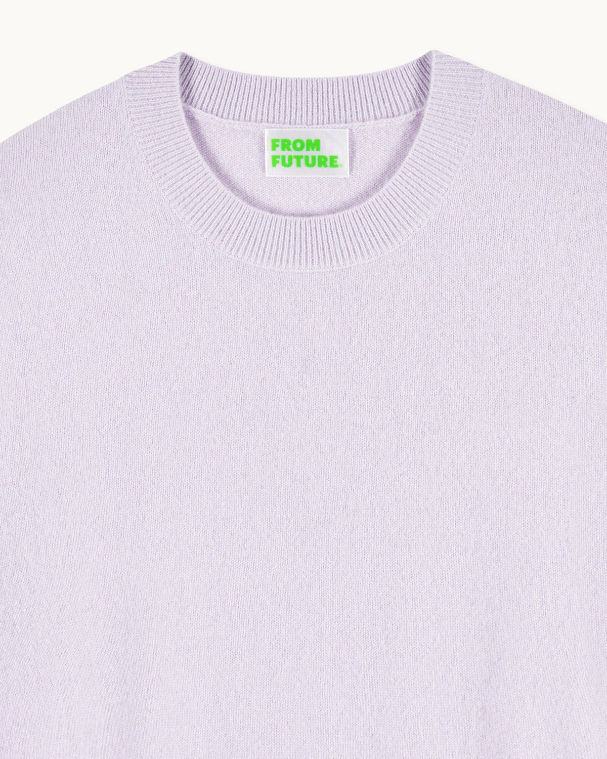 Crew-Neck Striped Jumper - Sunset Grey - Women