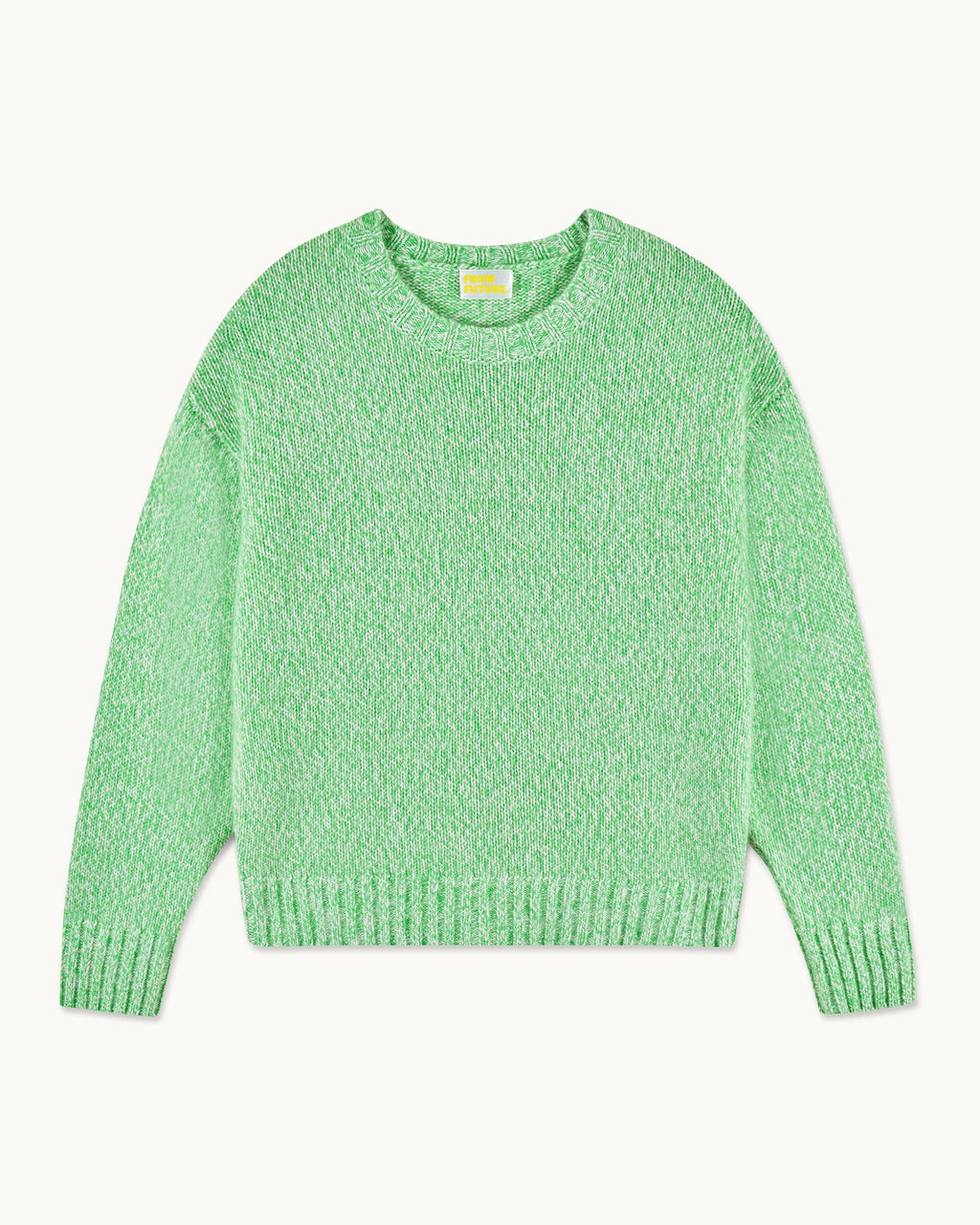 Maglione Girocollo Oversize - Spicy Green Mln - Donna