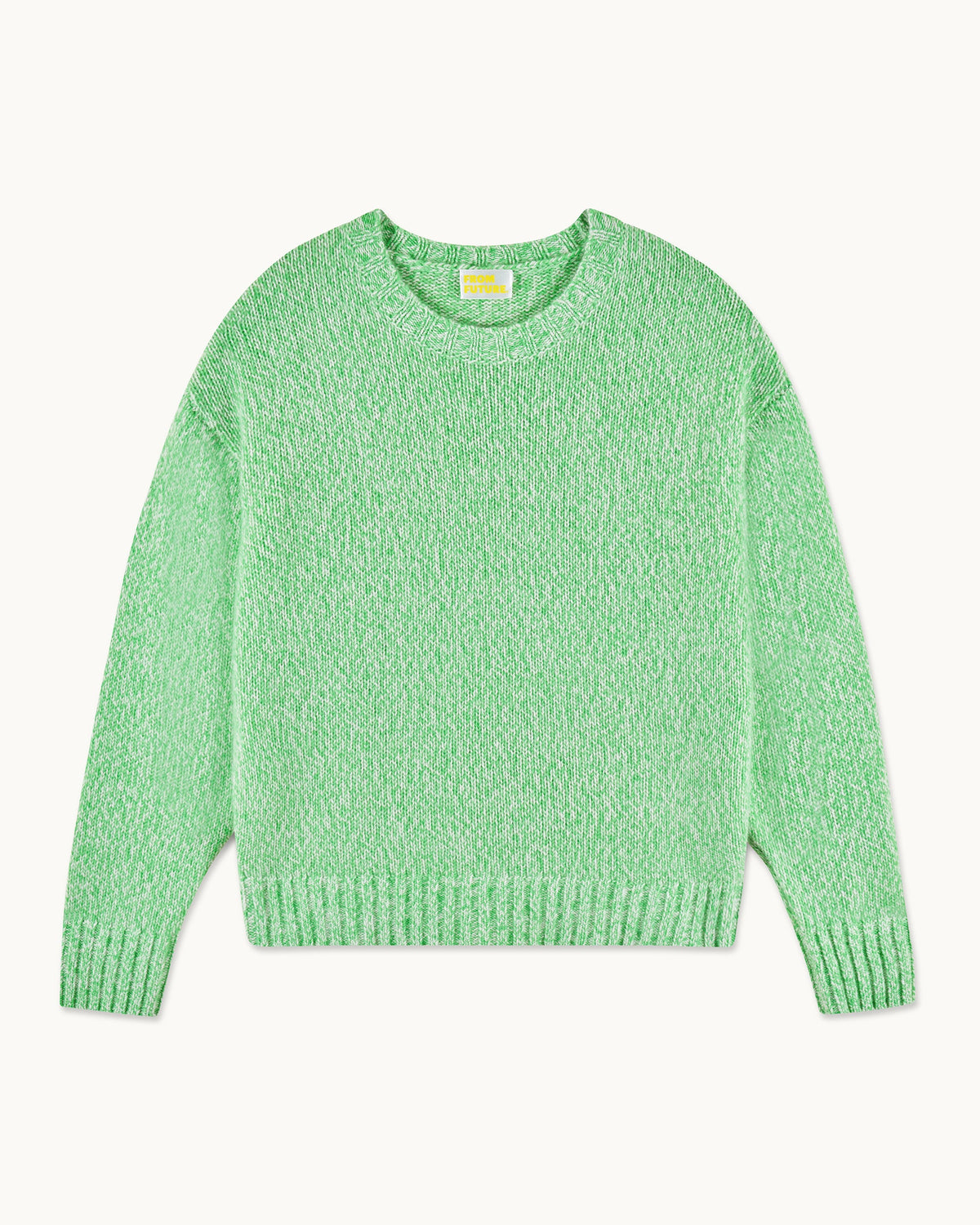 Maglione Girocollo Oversize - Spicy Green Mln - Donna
