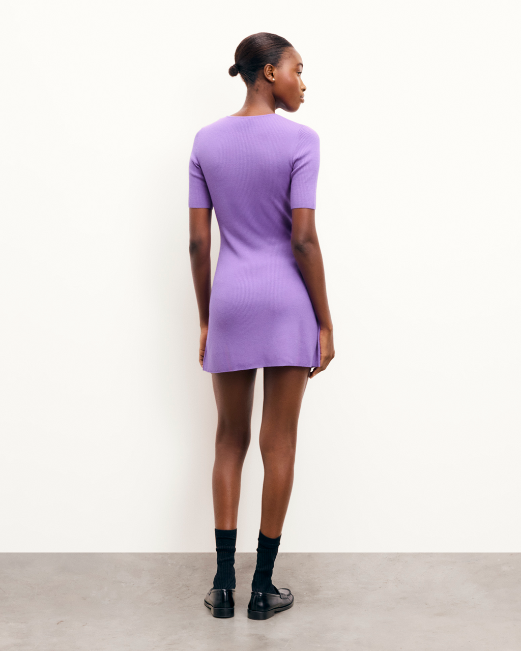 Abito Corto Maniche Corte Gioielli Future - Spicy Lilac - Donna
