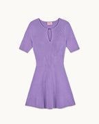 Abito Corto Maniche Corte Gioielli Future - Spicy Lilac - Donna