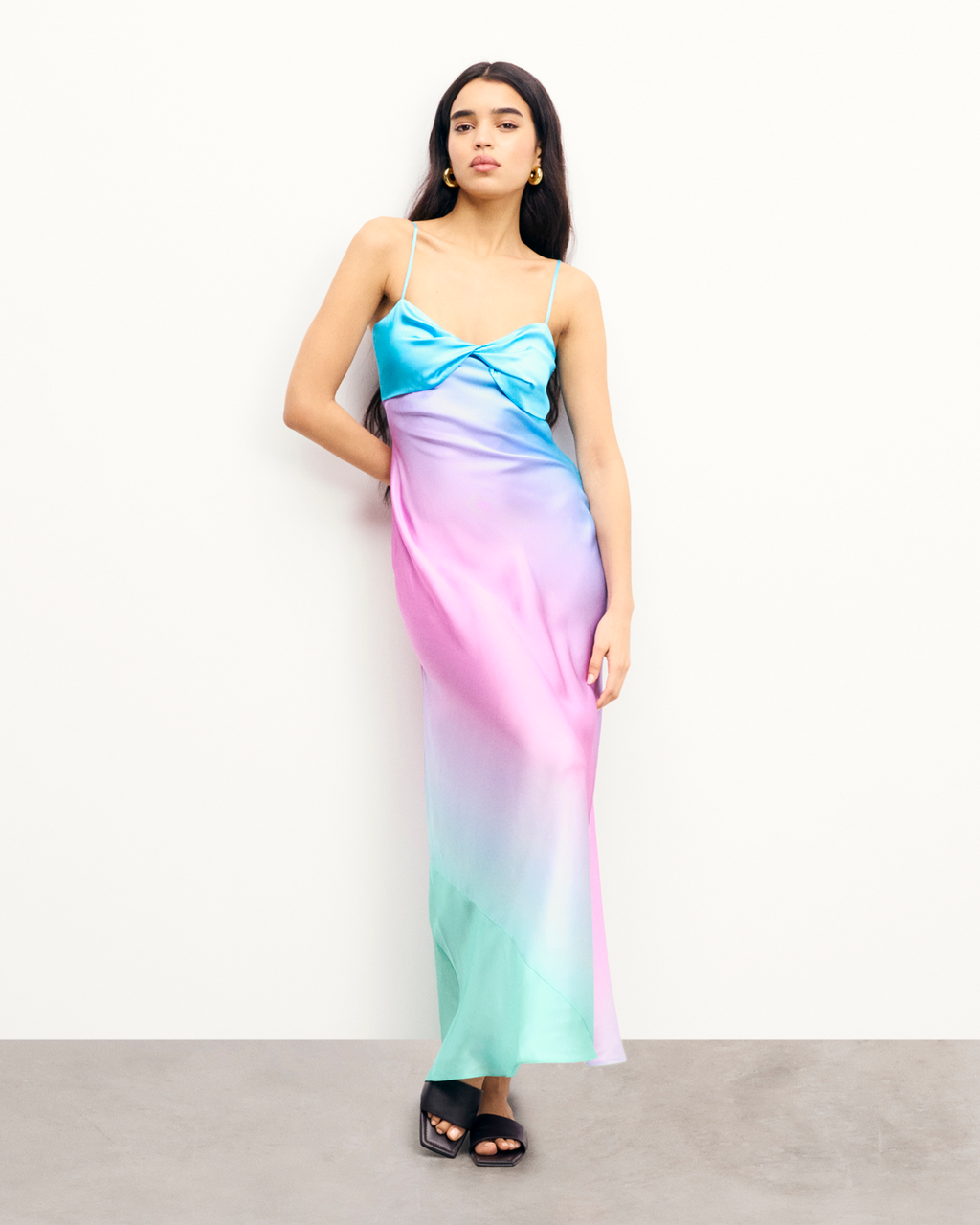 Abito Lungo con Spalline Mazal - Fairy Sky - Donna