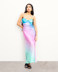 Abito Lungo con Spalline Mazal - Fairy Sky - Donna