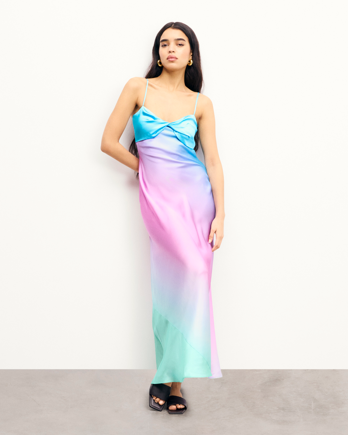 Abito Lungo con Spalline Mazal - Fairy Sky - Donna