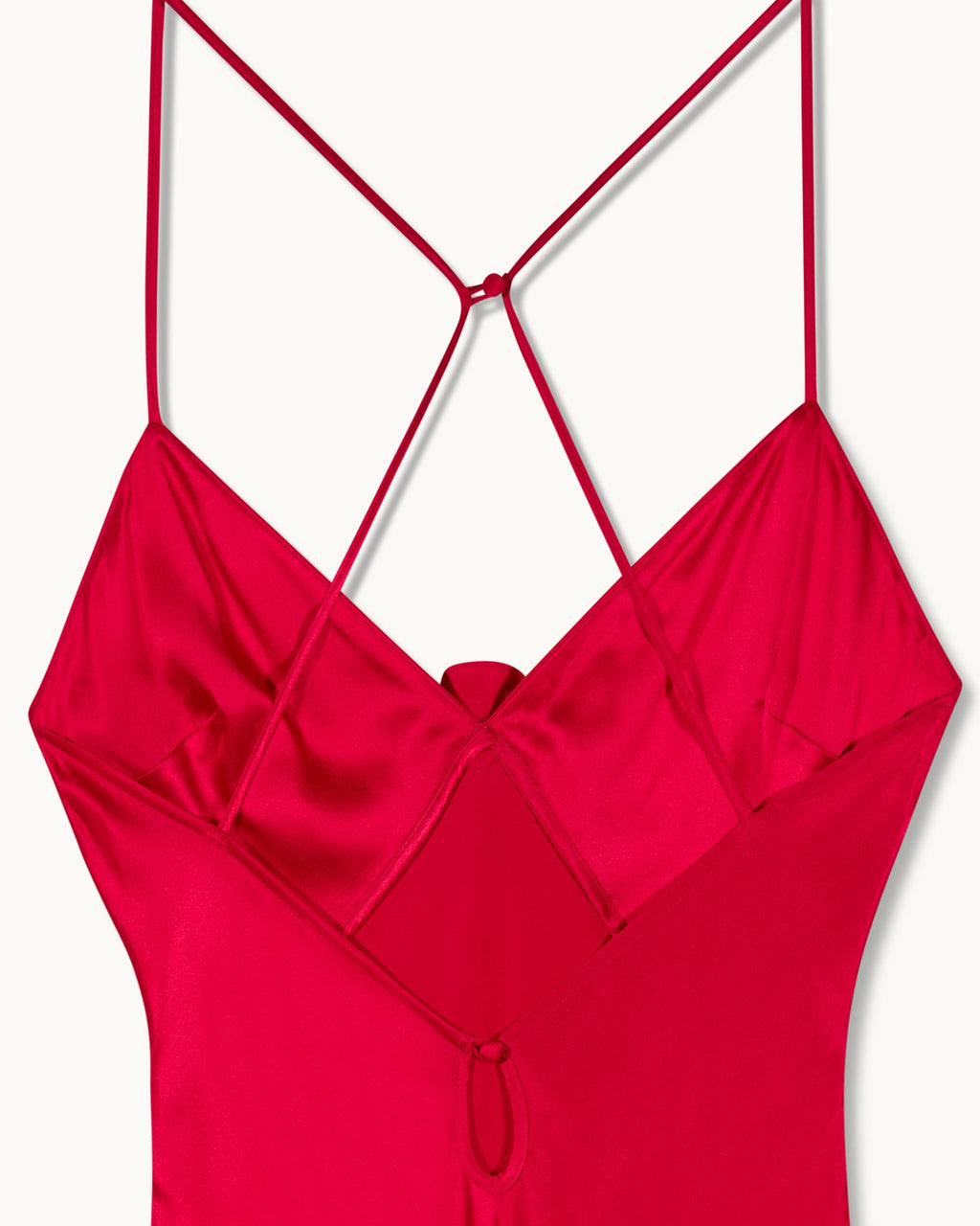 Vestido Largo de Tirantes Valentina - Red - Mujer