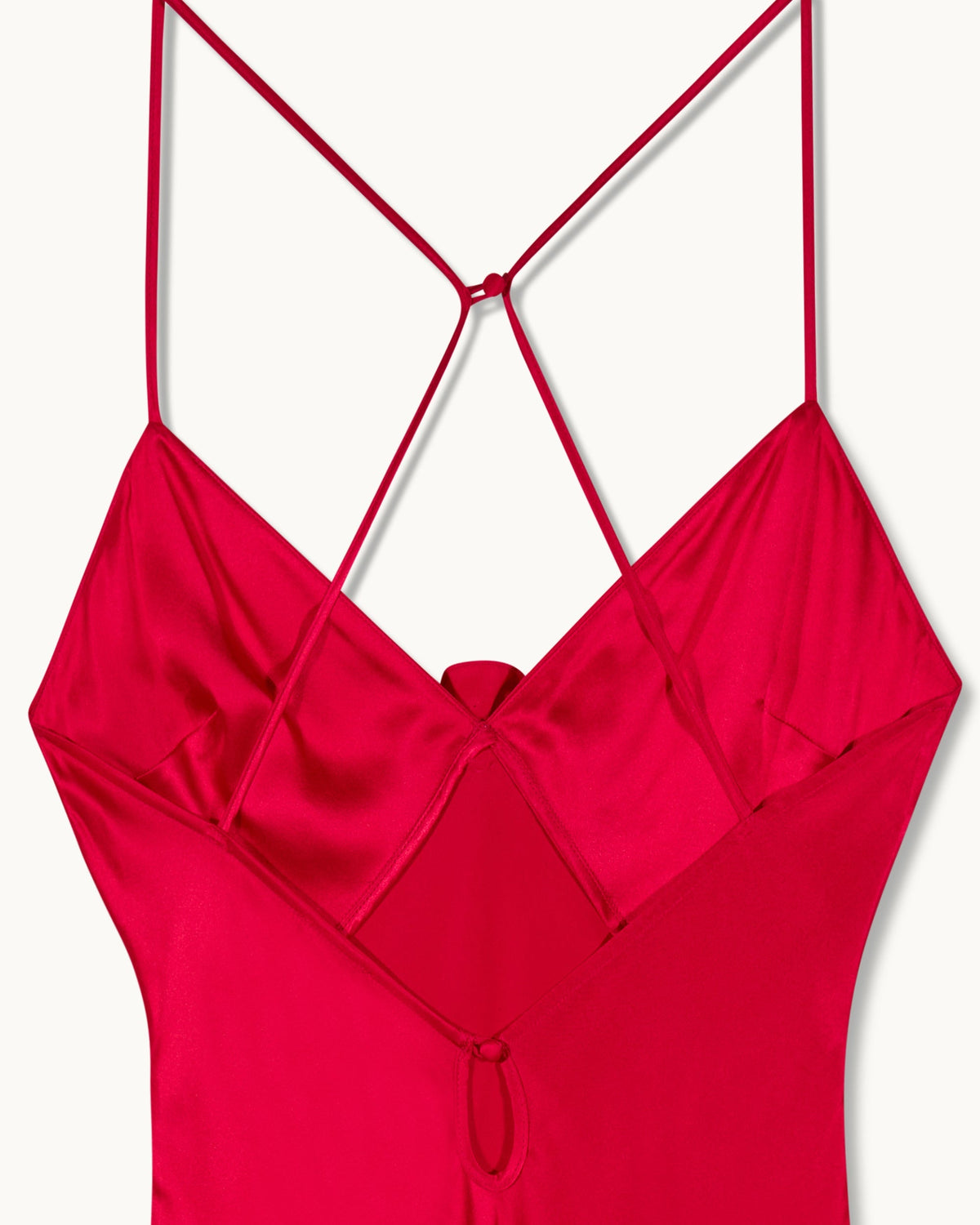 Vestido Largo de Tirantes Valentina - Red - Mujer