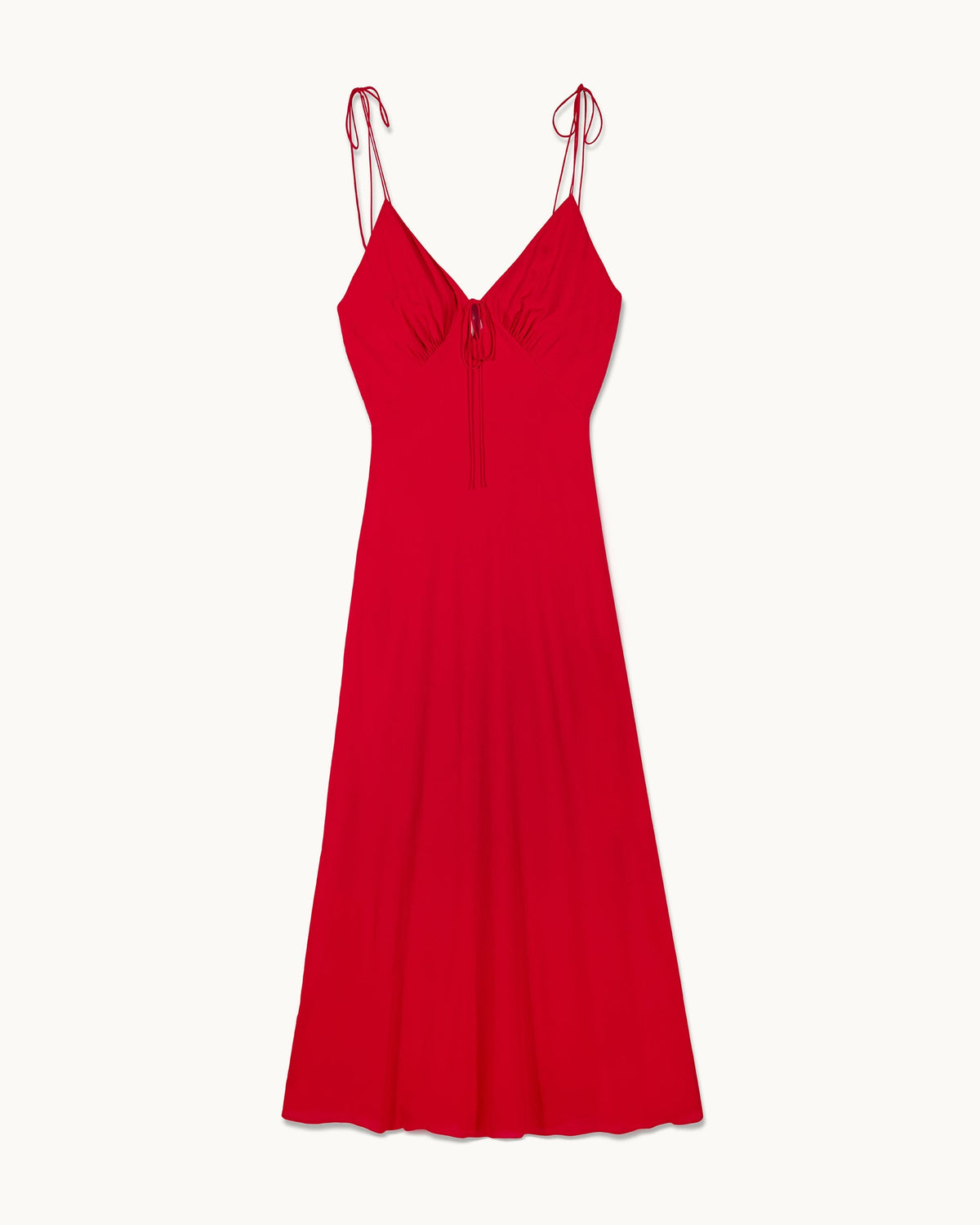Vestido largo de tirantes Taylor - Feiry Red - Mujer
