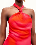 Abito Corto Con Spalline Shirel - Blurry Bloom - Donna
