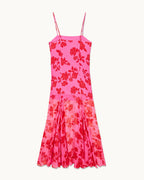 Long Strappy Angelina Dress - Summer Flowers - Women