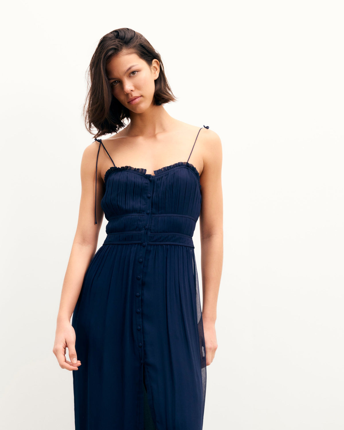 Long Strap Rafaella Dress - Navy - Women
